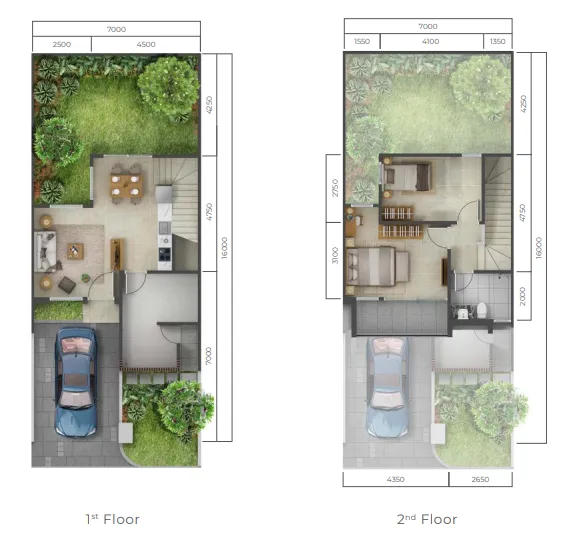 Floor plan for Type M Basic
